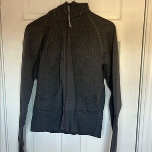 Dark Gray Zip-Up Hoodie